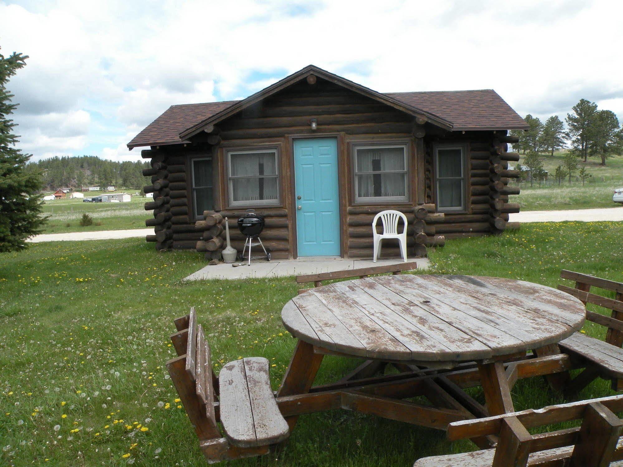 Gold Camp Cabins Custer Esterno foto